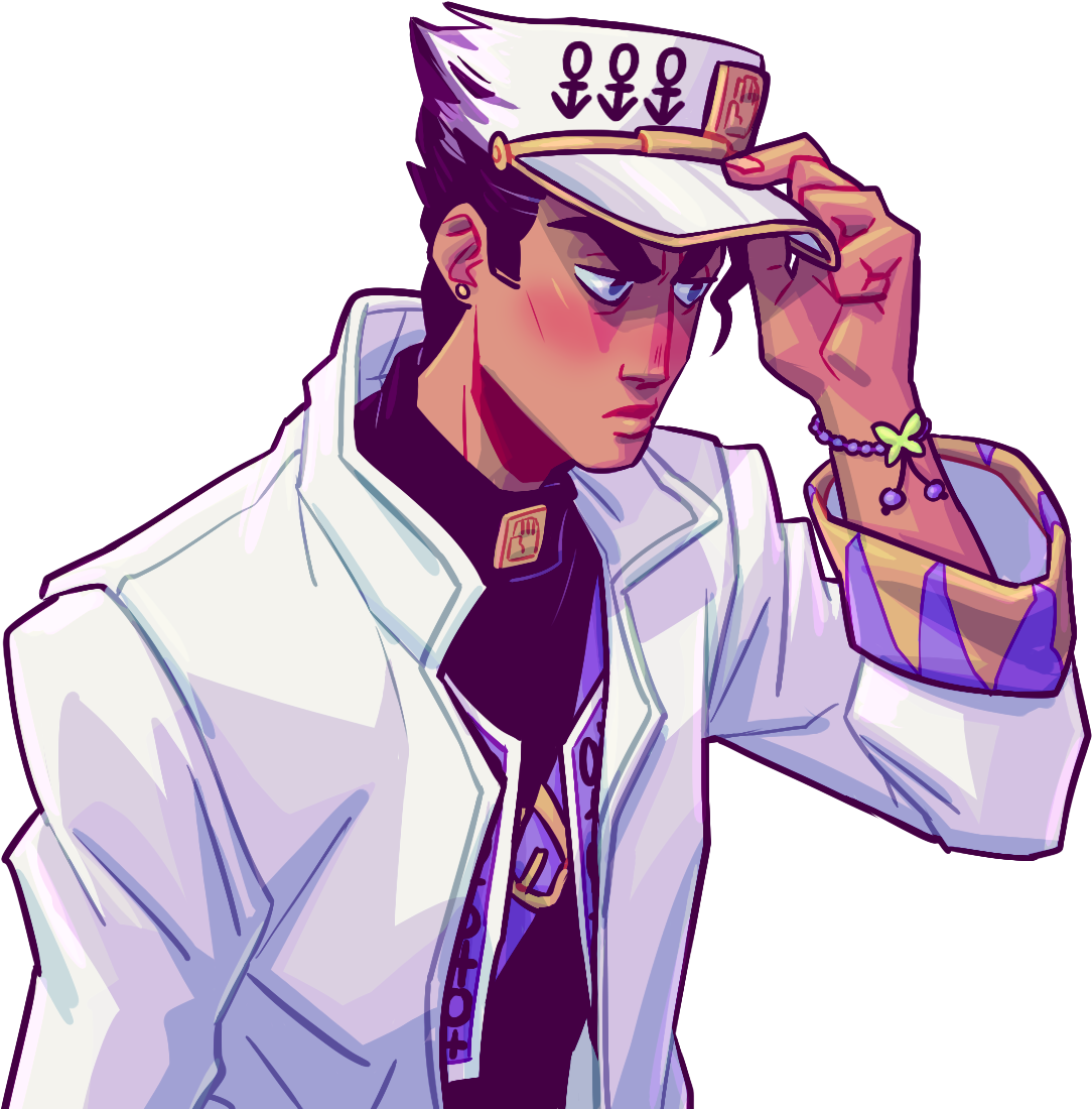 Visit - Jojo's Bizarre Adventure (1214x1165), Png Download