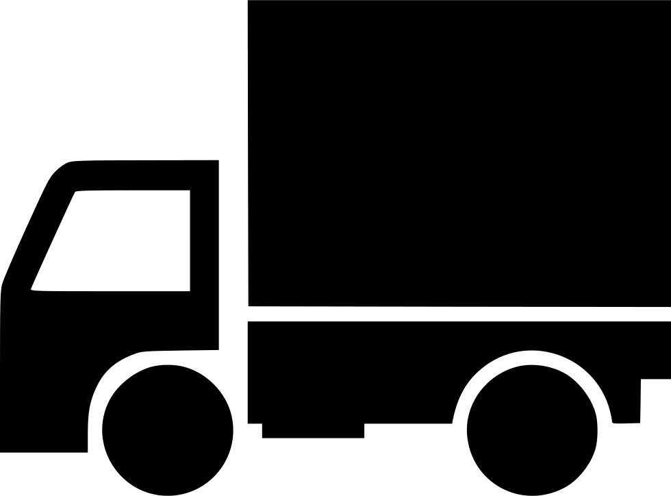 Delivery Truck Box Transportation - Box Truck Icon Png (980x724), Png Download