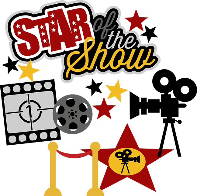 Clipart Star Movie - Hollywood Star Walk Clip Art (648x645), Png Download