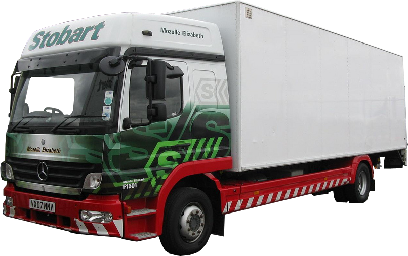Delivery Truck Png - Eddie Stobart Lorry No Background (806x506), Png Download