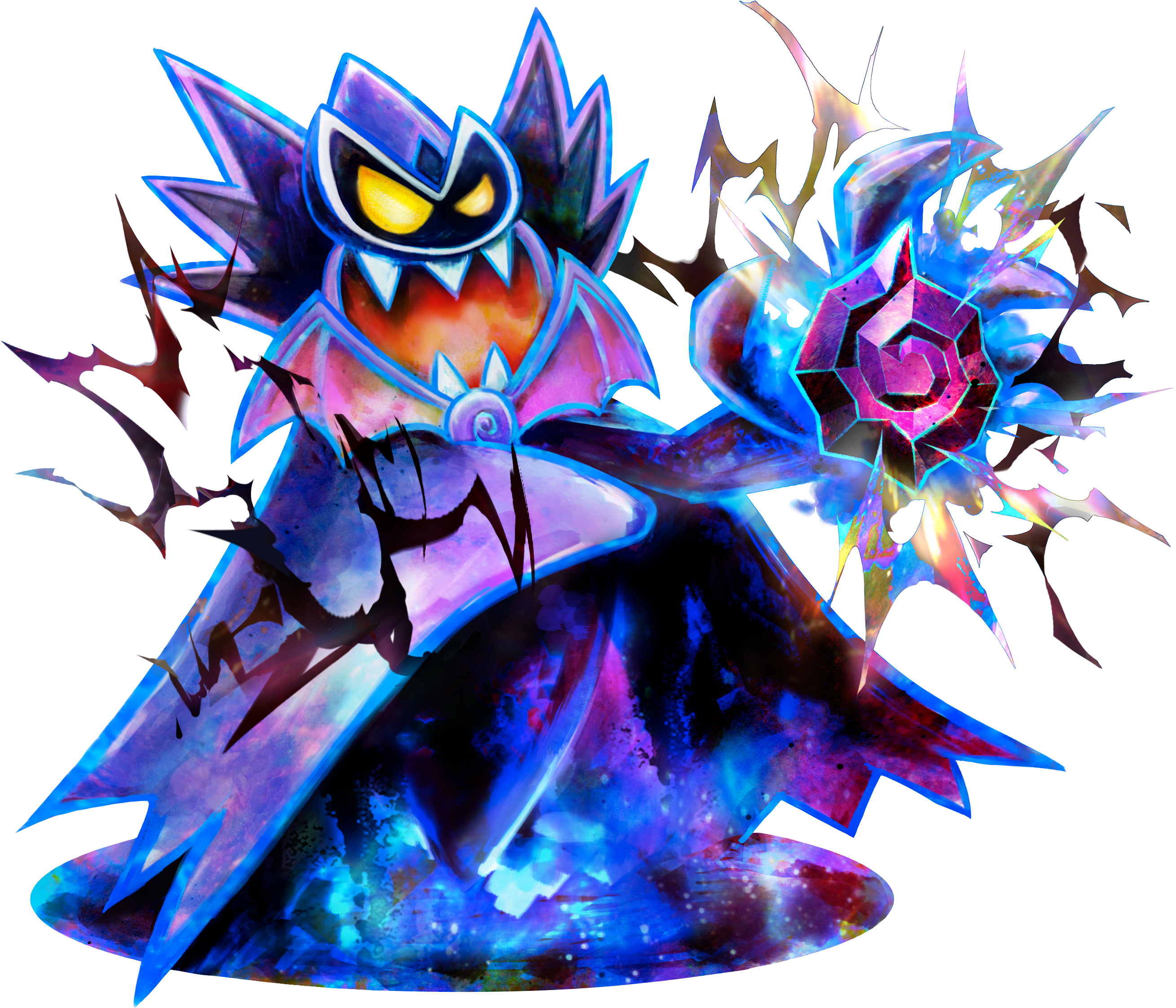 Mario & Luigi - Mario And Luigi Dream Team Antasma (2619x2245), Png Download