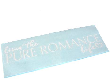 White Vinyl Decal - 30 Cm Pencil Case (498x498), Png Download