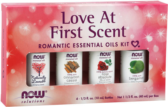 Love At First Scent Oil Kit - Now Foods Essential Oils Energizing 3-piece Set (620x620), Png Download