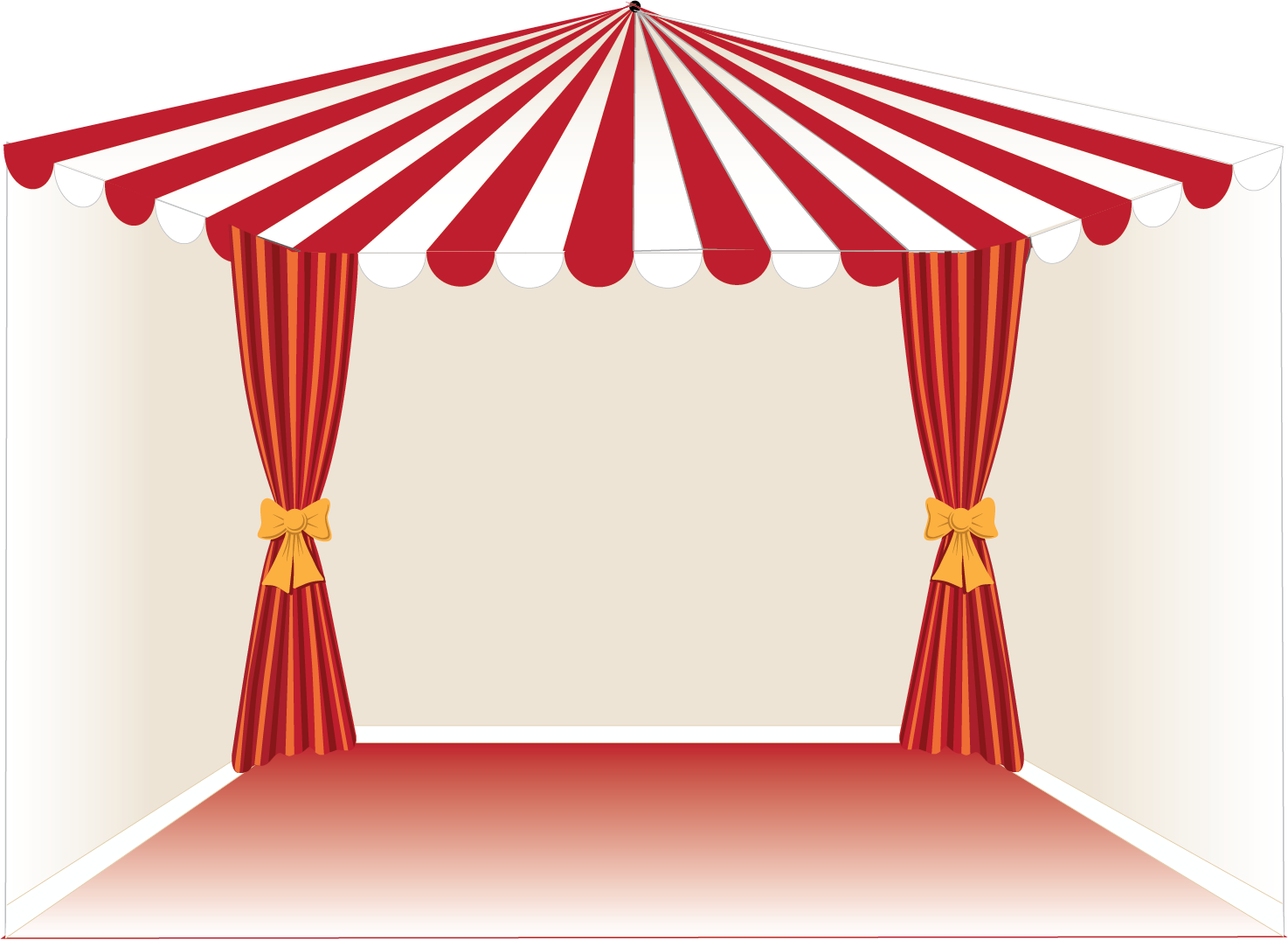 If You Would Prefer Different Colors - Circus Tent (1474x1075), Png Download