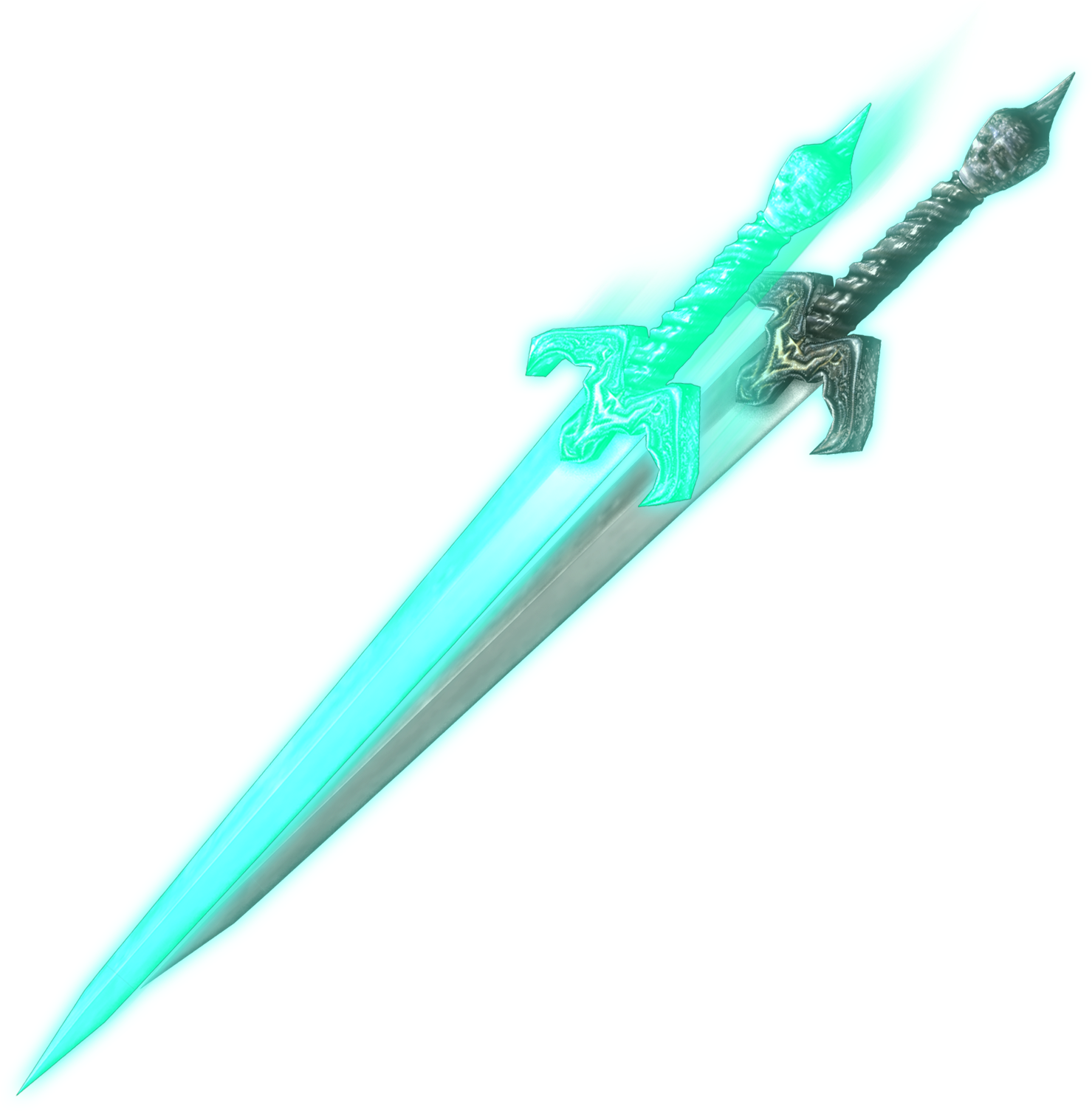 Vergil Unlocked The Ability To Create Magical Swords - Vergil Sword (1600x1600), Png Download