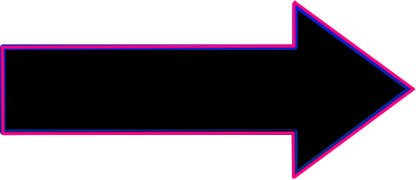 Black Arrow Clip Art At - Big Arrows (600x260), Png Download