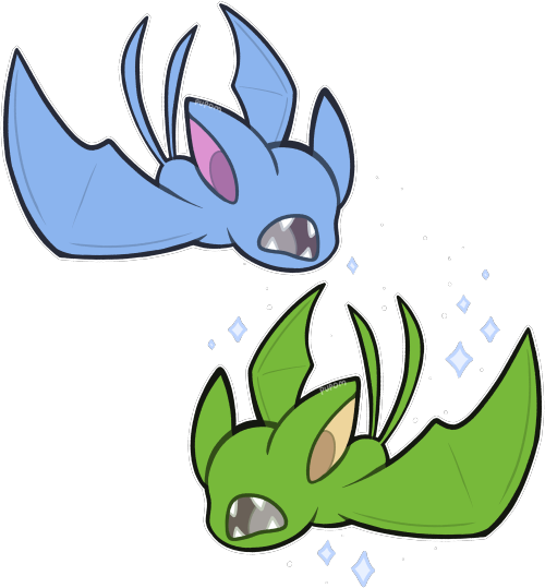 I Love Zubats <3 - Pokémon (500x539), Png Download