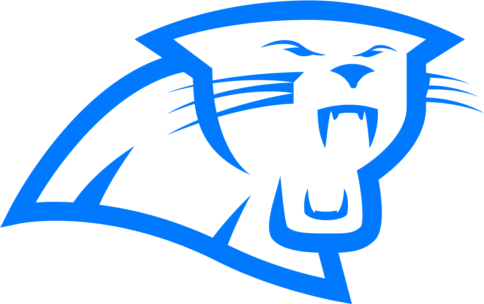 Clipart Free Carolina Panthers Filled Free Download - Carolina Panthers Clipart (1600x1600), Png Download