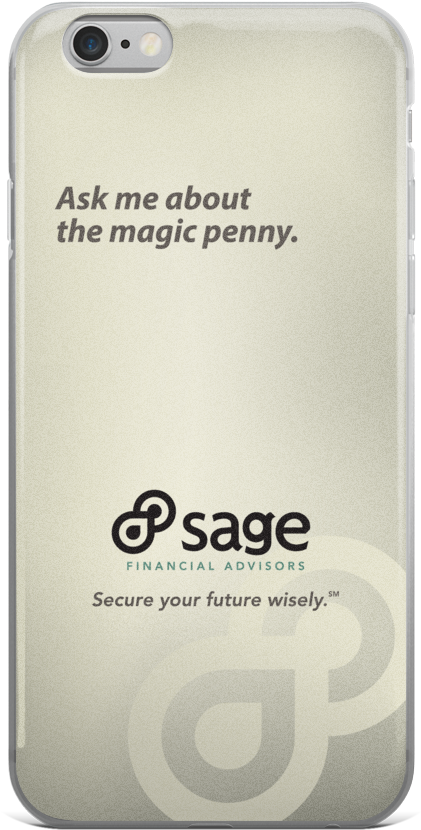 Iphone 6/6s, 6/6s Plus Case / Magic Penny - Iphone (1000x1000), Png Download