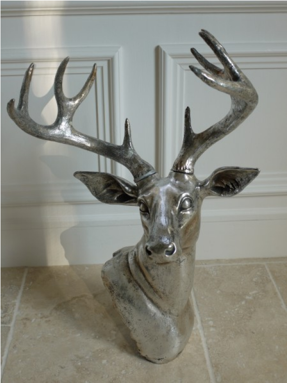 Large Wall Stag Head (1152x768), Png Download