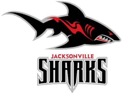 Tickets - - Jacksonville Sharks Football Logo (500x324), Png Download