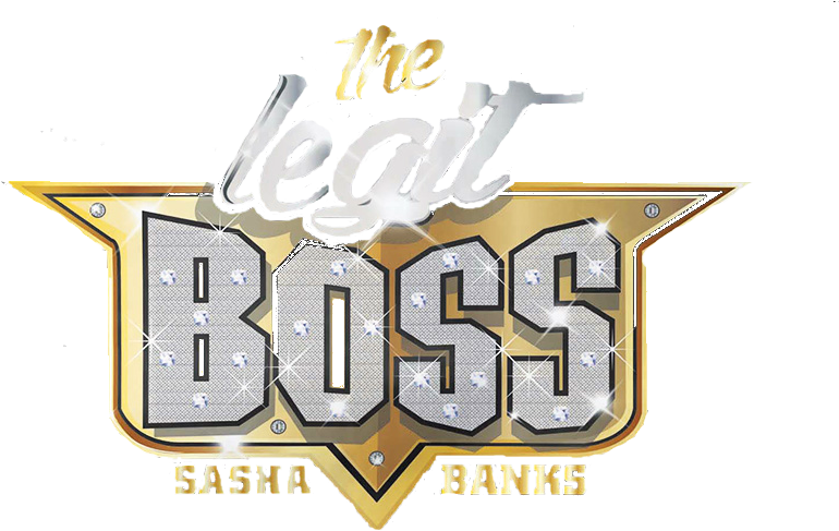 Sasha Banks Legit Boss Logo - Wwe Sasha Banks 3 X 5 Logo Flag (850x850), Png Download