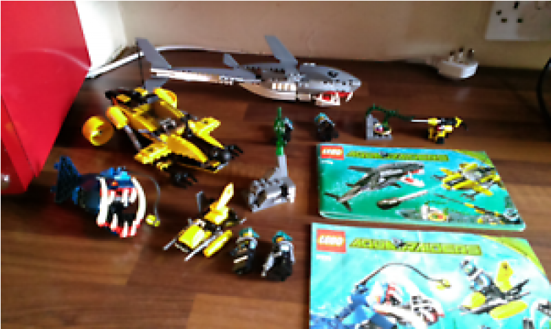 Good Sale Lego Aqua Raiders Set 7773 Tiger Shark Attack - Lego Aqua Raiders (800x785), Png Download