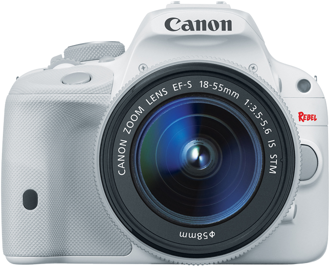 Canon Usa Brings White Eos Rebel Sl1 To America - Canon Eos Rebel Sl1 18 Mp Cmos White With 18-55mm And (800x600), Png Download