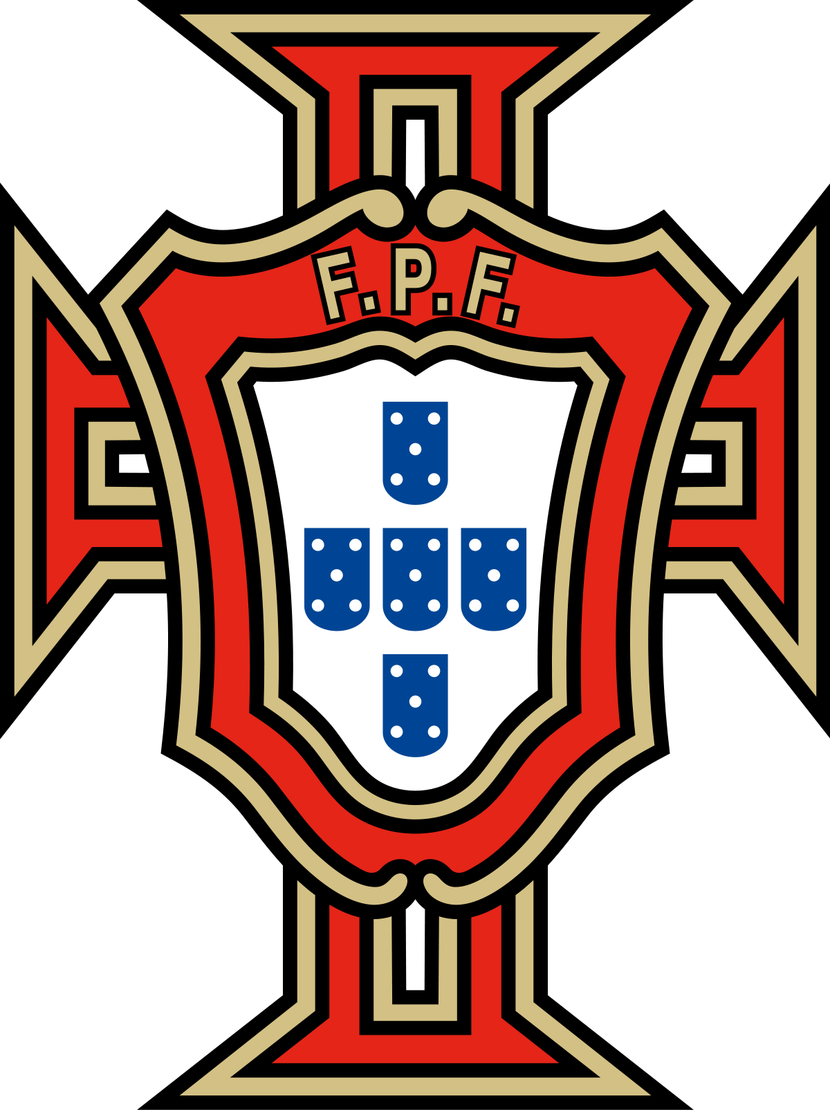 Gallery Of Free Football Logos Download Clip Art On - Portugal National Football Team (424x567), Png Download