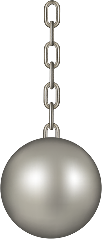Wrecking Ball Png - Royalty-free (325x762), Png Download