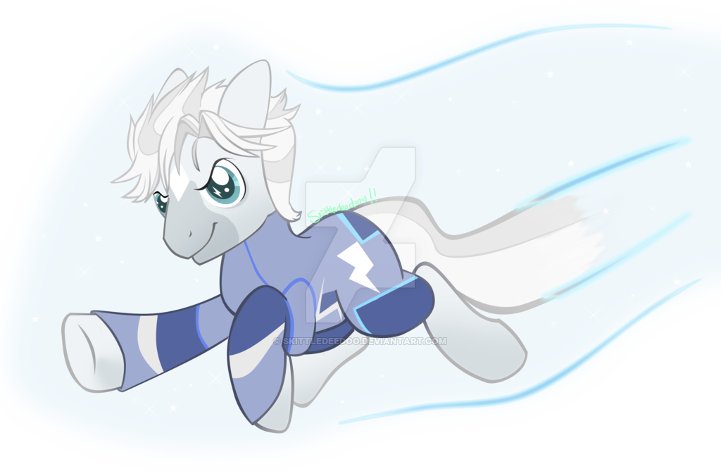 Skittledeedoo, Marvel, Ponified, Quicksilver , Safe, - My Little Pony Quicksilver (1024x669), Png Download