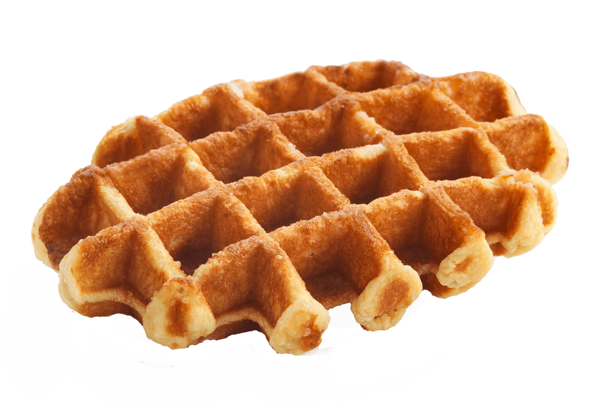 Food - Waffles - Belgian Waffle Png (1181x799), Png Download