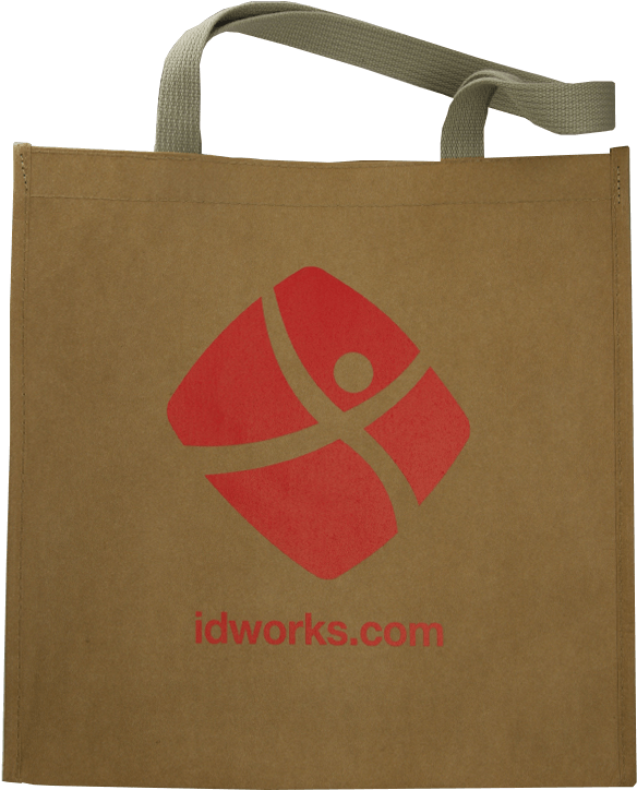 Eco-kraft Washable Paper Bag - Paper (690x804), Png Download