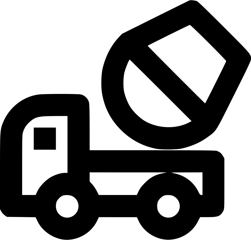 Truck Cement Mixer Svg Png Icon Free - Icon (980x938), Png Download