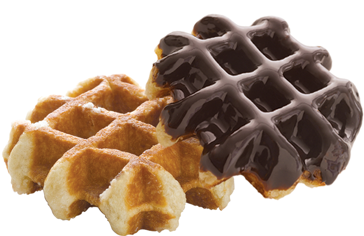 Waffle Png - Belgian Waffle (1300x770), Png Download