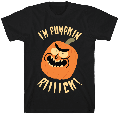 I'm Pumpkin Rick Mens T-shirt - Bernie Sanders T Shirt (484x484), Png Download