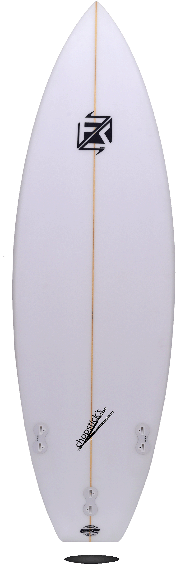 Chopsticks - Surfboard (793x2523), Png Download