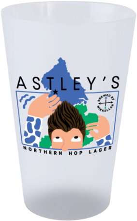'astley's Northern Hop Lager' Plastic Cup - Cup (500x500), Png Download