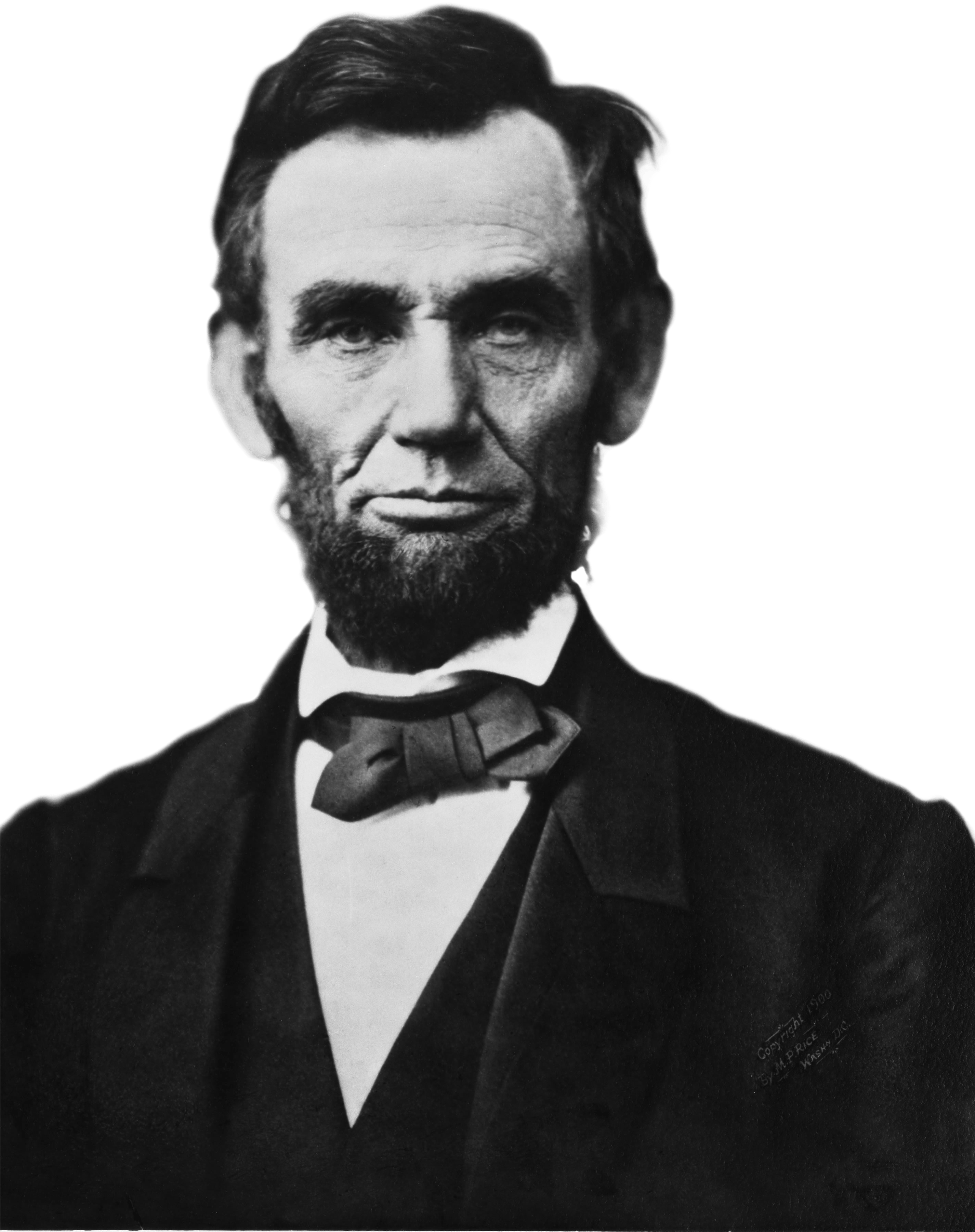 Abraham Lincoln Face - Abraham Lincoln (2850x3742), Png Download