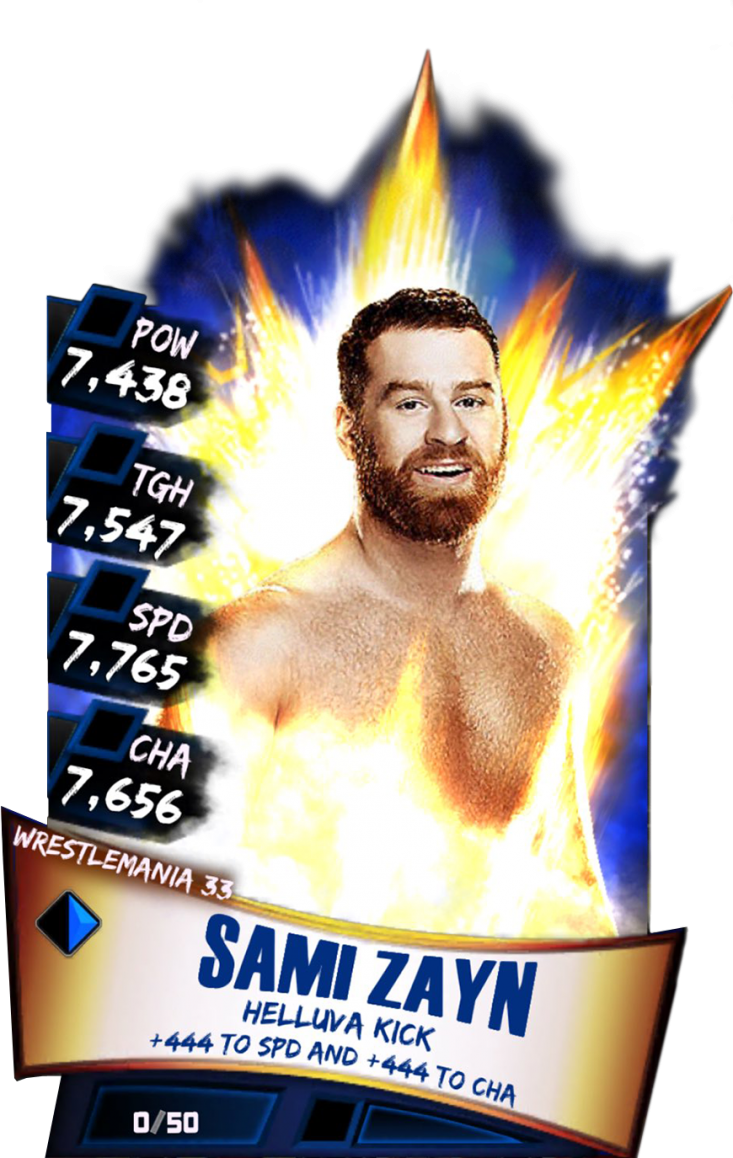 Samizayn S3 14 Wrestlemania33 - Wwe Supercard Wrestlemania 33 Triple H (733x1158), Png Download