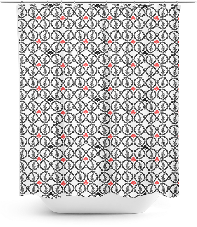 By Kristen Chan Shower Curtain District 9 Designs Home - Friendship Bracelet Patterns Instructions (1000x1332), Png Download