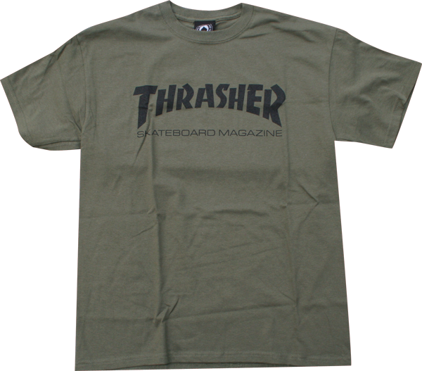 Army Thrasher Mag Logo Tee - Thrasher Magazine (600x527), Png Download