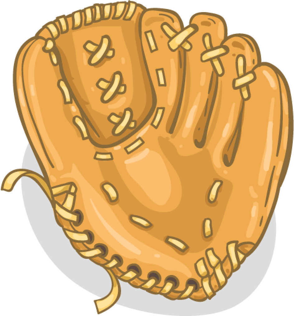 28 Collection Of Baseball Glove Clipart Png - Clip Art Baseball Glove (1024x1024), Png Download