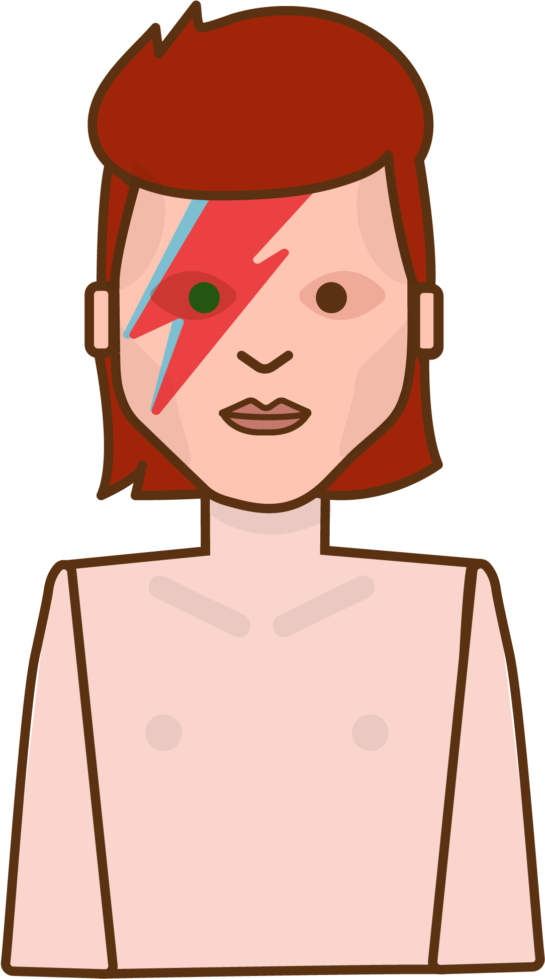 David Bowie A Lo Badi Grammys - David Bowie (1129x2104), Png Download