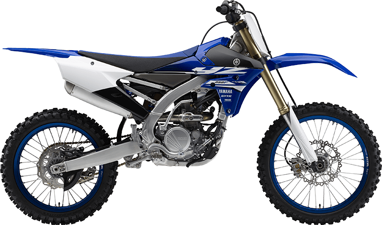 2018 Yz250f Blue Right - Yamaha Yzf 450 2019 (775x457), Png Download