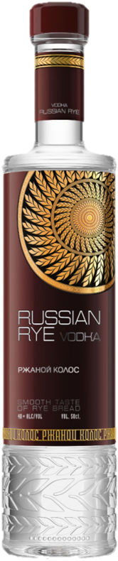 Vodka Russian Rye Precio (285x830), Png Download