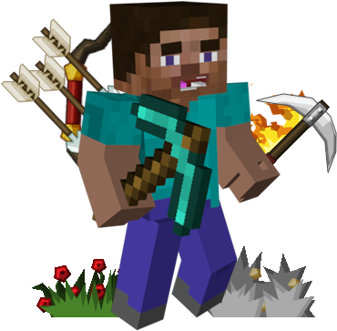 Mcmmo Skills And Stats - 3d Rendering (400x400), Png Download