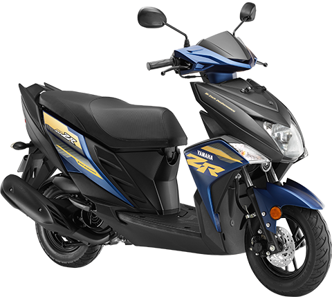 Yamaha Ray Zr Armada Blue - Yamaha Ray Zr New Colours (480x432), Png Download