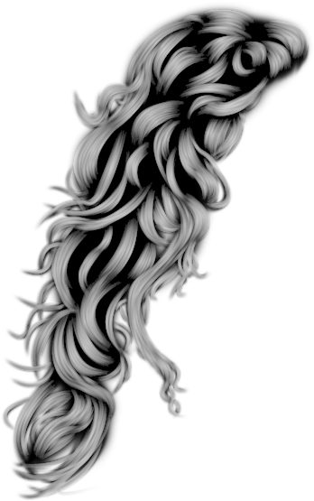 Share This Image - Black Woman Hair Png (461x600), Png Download