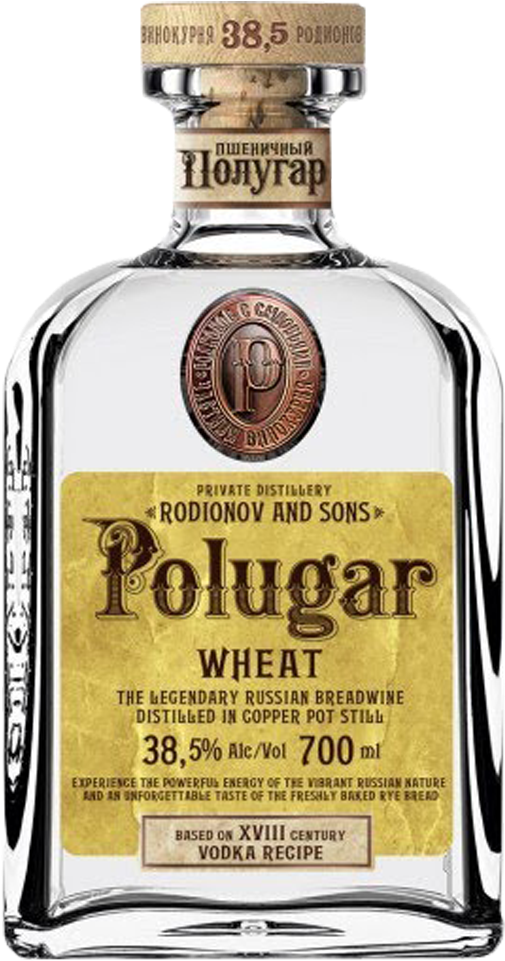 Polugar Vodka - Polugar Classic Rye Vodka (1024x1024), Png Download