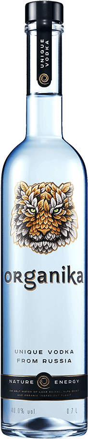 Spirits - Organika Vodka (220x940), Png Download