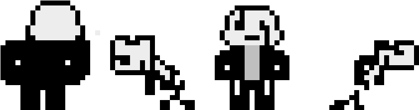 Gaster Sprite (1090x560), Png Download