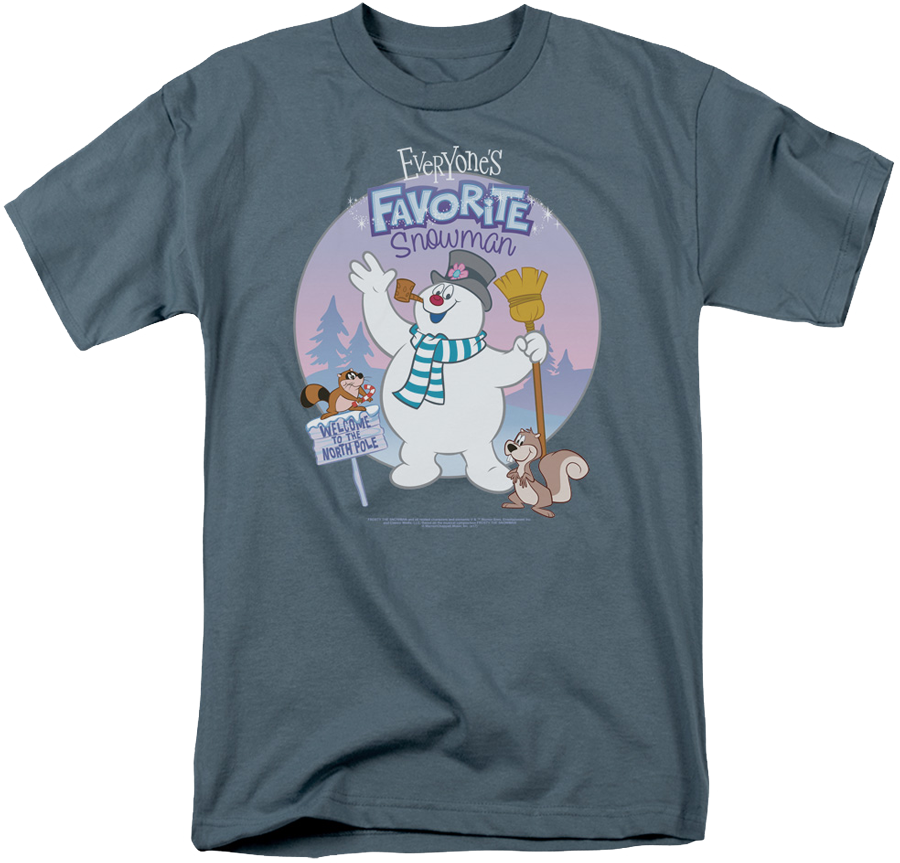Frosty The Snowman Shirt - Ncis La T Shirt (900x863), Png Download