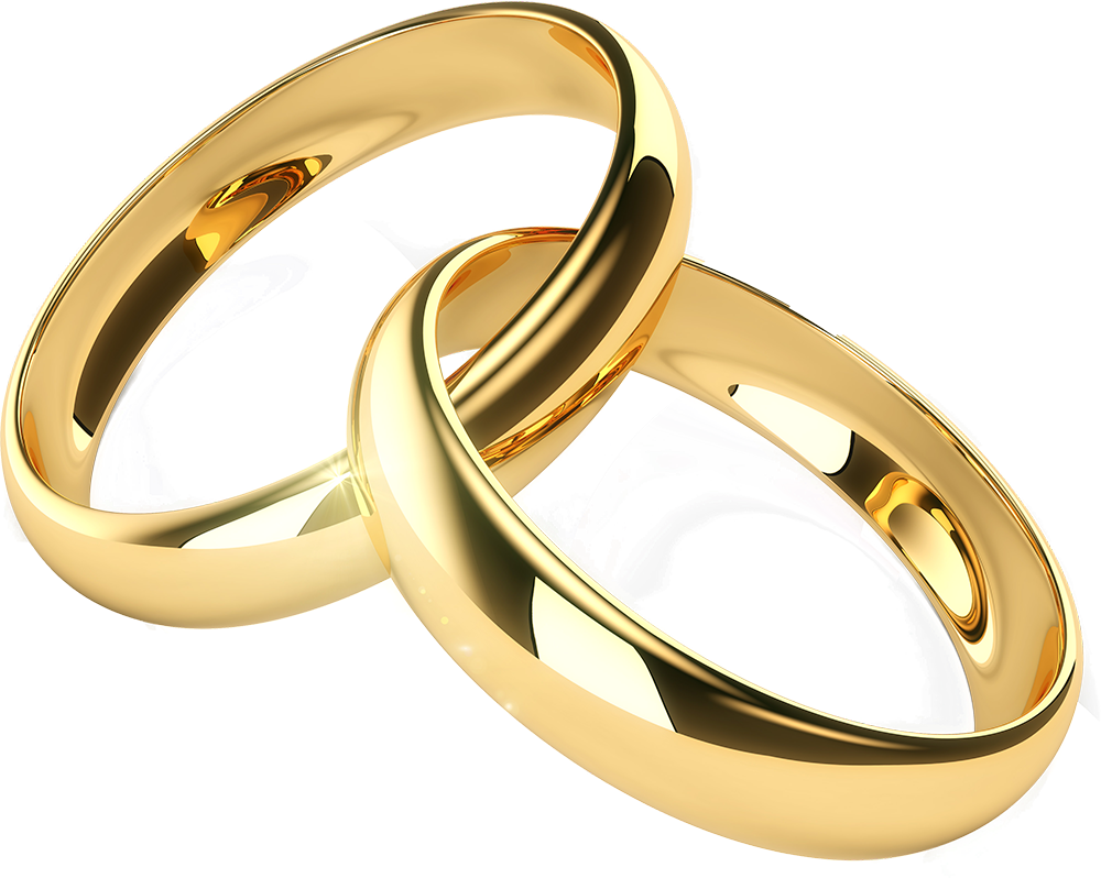 Download Hd Gold Wedding Ring Png Transparent Png Image Nicepng Com