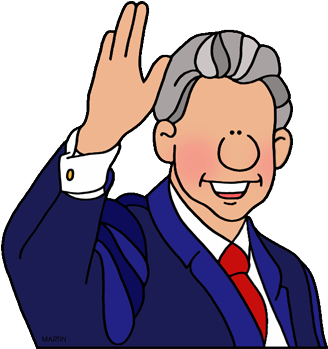 Famous People In Washington Dc - Politicians Clipart (341x360), Png Download