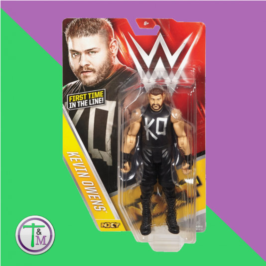 Wwe Kevin Owens Nxt Series 58 Basic Superstar Action (533x800), Png Download