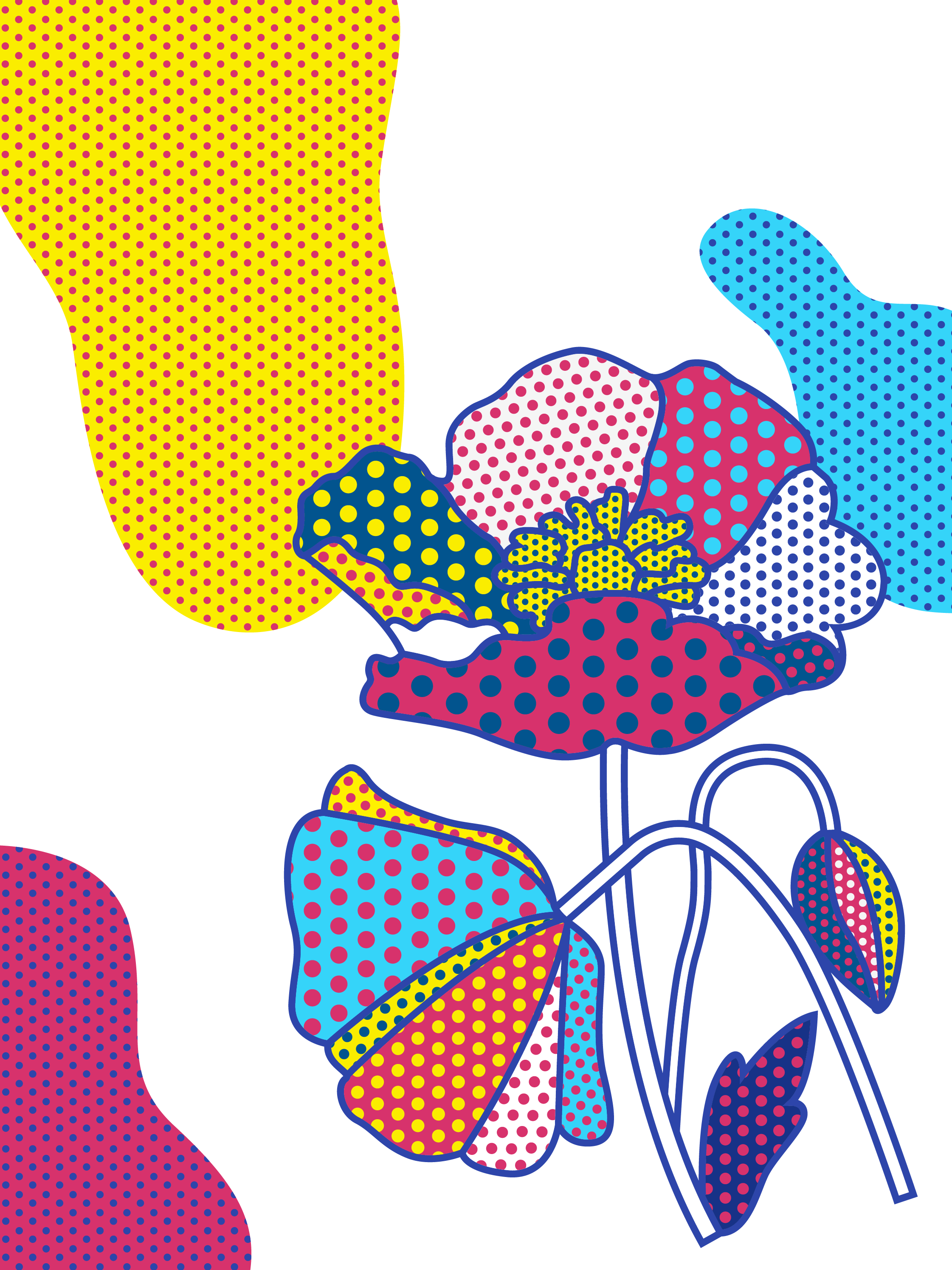 Pop Art Illustration - Pop Art Elements (2242x2990), Png Download