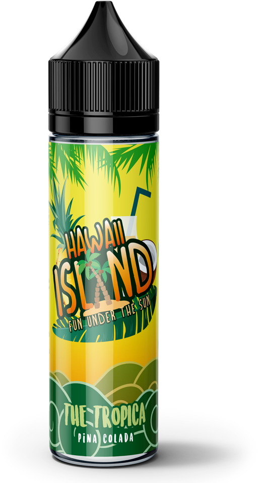 Hawaii Island Pina Colada - Bang Juice Germaniac (1000x1000), Png Download