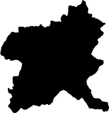 Shadow Picture Of Gunma Prefecture (390x390), Png Download