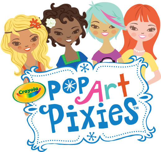 Head - Pop Art Pixies (792x612), Png Download